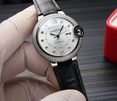 Ballon Bleu de Cartier 316L Steel 6T51 Movement 36MM Women Watch